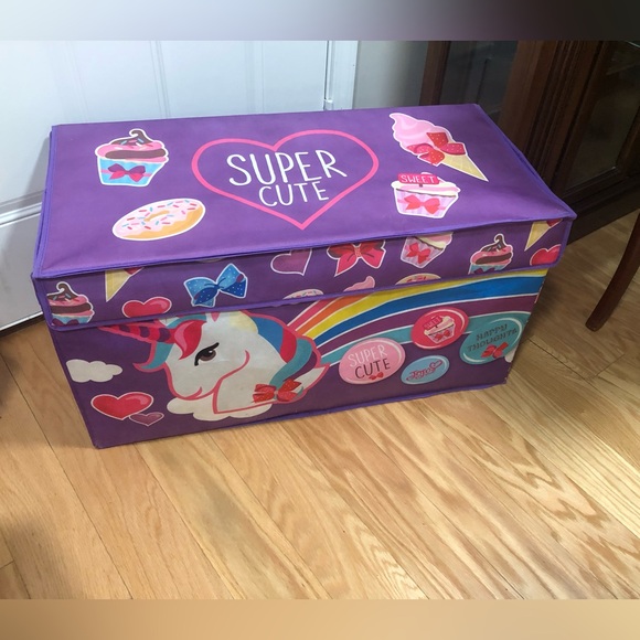 JoJo Siwa collapsible storage bin - Picture 1 of 7